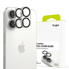 Ringke Camera Full Cover 2-pack čierna / Ochranné sklo fotoaparátu / Apple iPhone 17