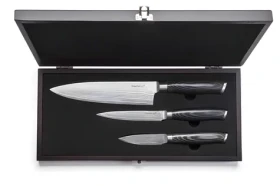 G21 Gourmet Damascus Sada nožov 3 ks / Sada nožov / Damaškový vzor čepele (NB-D1095)