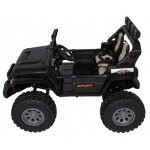 Mamido Elektrické autíčko Extreme Sport 4x4 s premenlivou veľkosťou čiernej