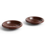 HAY Miska Barro Burgundy Ø 20 cm – set 2 ks