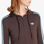 Mikina adidas Hooded Zipper Aurora Cofee XS