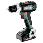 Metabo BS 18 L / Aku Vŕtací skrutkovač / 18V / 13mm skľučovadlo / 1850 ot-min / 26 Nm / 2x 2Ah (614051500)