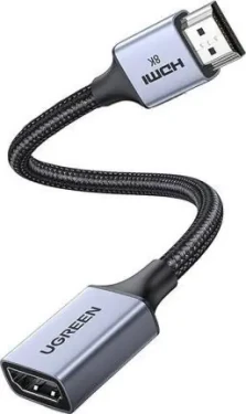 Ugreen 15518 čierna / Kábel HDMI (M) - HDMI (M) / 0,15 m (15518)
