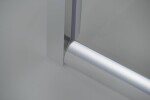 OLSEN SPA - Sprchové dvere VILAR - FARBA rámu - Hliník leštený, Rozmer A - 170 cm, Rozmer C - 190 cm, Smer zatvárania - Univerzálne Ľavé / Pravé, Výplň - Číre bezpečnostné sklo - 6 mm OLBENW102917CC