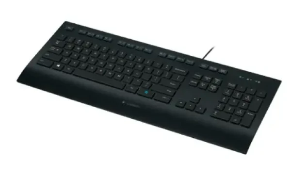Logitech K280e DE / Klávesnica / USB / DE / čierna (920-008669)