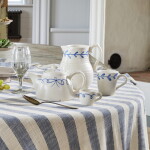 Strömshaga Kameninový hrnček na espresso Viola Bow Blue