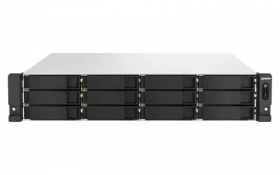 QNAP TS-h1887XU-RP-E2336-32G / Intel Xeon E-2336 / 32GB RAM / 12x 3.5 + 6x 2.5 SATA / 4x LAN (TS-h1887XU-RP-E2336-32G)