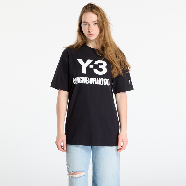 Tričko Y-3 x Neighborhood Logo Tee UNISEX Black M