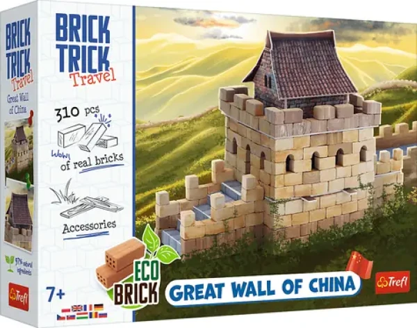 Trefl - Stavebnica - BRICK TRICK Travel: Veľká čínsky múr L