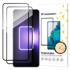 Wozinsky Full Glue tvrdené sklo pre Realme GT Neo 5, GT3 / Lepenie cez celý displej / 2 ks