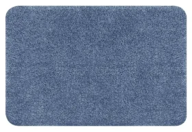 SPIRELLA Kúpeľňová predložka BRIZZOLO modrá / Akryl / Protišmyková / Výška vlasu 30 mm / 70 x 120 cm