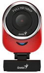 Genius QCam 6000 červená / Web kamera / 1920x1080 / USB 2.0 / mikrofón (32200002408)
