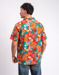 Patagonia M's Tidal Threads Camp Shirt Tropiclimb: Hot Ember L