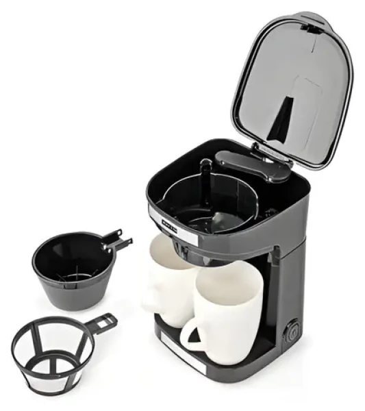 Butler Kompaktný kávovar čierna / Kávovar na prekvapkávanú kávu / 450 W / 0,25 l / 2 šálky (16100129)