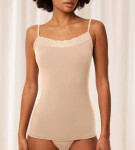 Dámske tričko Feel of Modal Spaghetti Top - YELLOW - beige 0026 - TRIUMPH YELLOW L