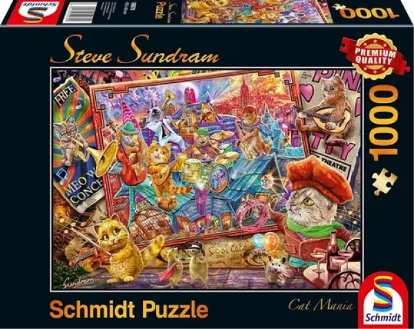 Schmidt Puzzle Mačacia mánia