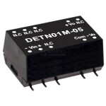 MEAN WELL DETN01L-12 DC / DC menič napätia, modul 42 mA 1 W Počet výstupov: 2 x; DETN01L-12