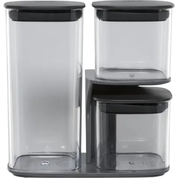 Joseph Joseph Podium (3ks) / 3dielna sada kuchynských dóz / plast / 1.3 amp; 0.5 amp; 0.5 L (81072-JJ)