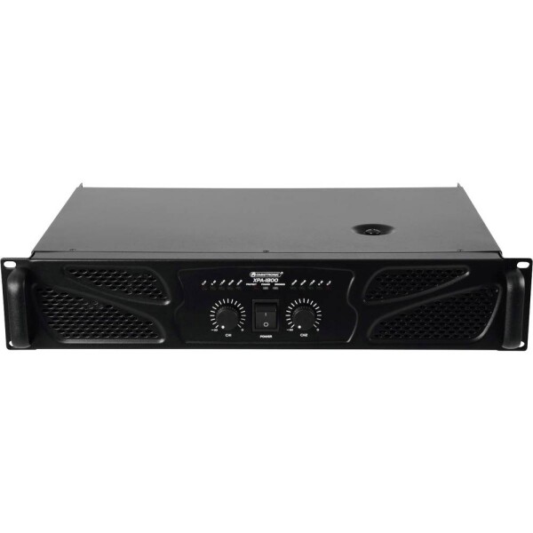 Omnitronic XPA-1800 PA zosilňovač Výkon RMS na kanál pri odpore 4 ohmy: 900 W; 10451036