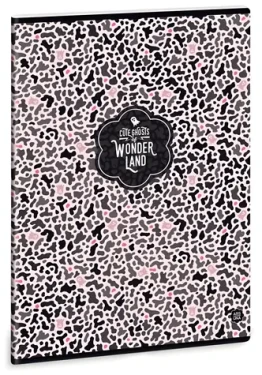 ARS UNA Školský zošit Wonderland Ghost Pink ružová / Zošit / A4 / linajkový / 40 listov (93119436)