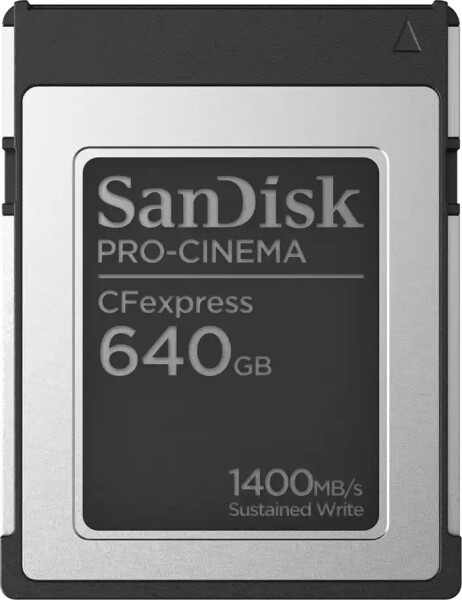 SanDisk SanDisk PRO-CINEMA - Flash-Speicherkarte - 640 GB - CFexpress Typ B