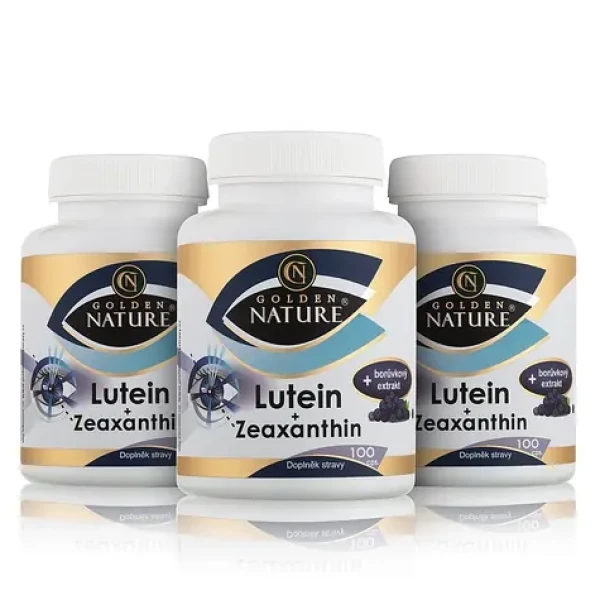Golden Nature Lutein + Zeaxantín 300 cps. (3x100 cps) (GN2100059)