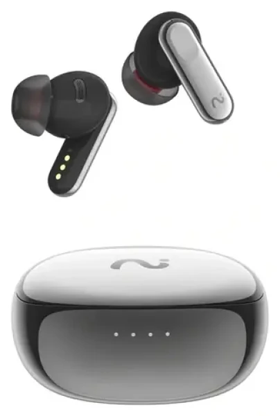 VIAIM Nano+ strieborná / Slúchadlá / TWS / AI diktafón / ANC 45dB / Bluetooth 5.3 (XF-A01)