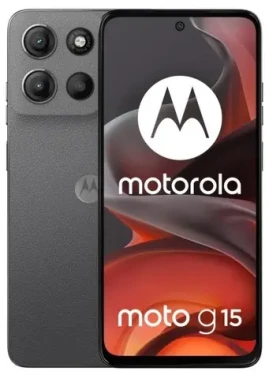 Motorola Moto G15 8+128 GB sivá / 6.72" LCD / 128GB / Android 15 (PB6E0017PL)