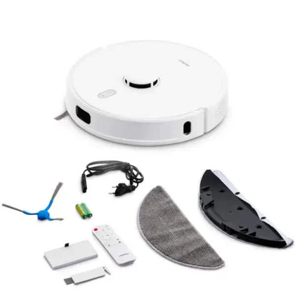 Medion MD11916 X41 biela / Robotický vysávač / 2v1 umývanie a vysávanie / Laserová navigácia / 8000 Pa (50075800)