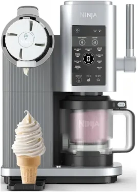 Ninja CREAMi NC701EU / Výrobník zmrzliny / Sorbet / Gelato / 13 funkcií / 2 nádoby (NC701EU)