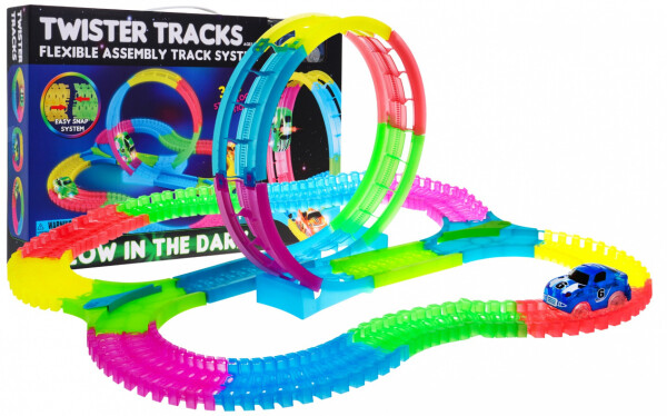 Mamido Magic Tracks svietiace autodráha 132 dielov