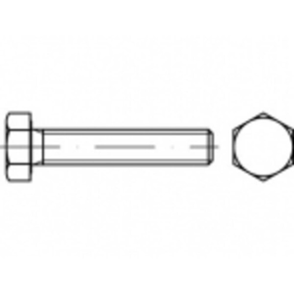 TOOLCRAFT TO-9983631 šesťhranná skrutka M30 65 mm vonkajší šesťhran 10 ks; TO-9983631