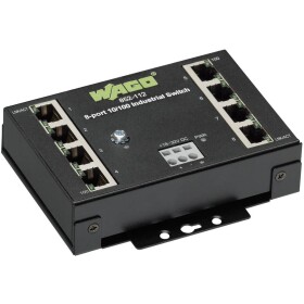 WAGO Industrial-ECO-Switch priemyselný ethernetový switch 8 portů; 852-112
