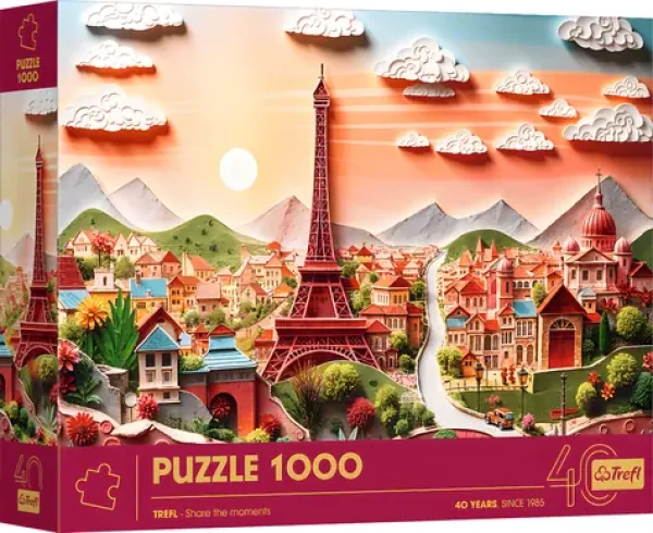 Trefl Puzzle Paper Art: Paríž