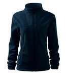 Bunda fleece dámska tmavomodrá 2XL