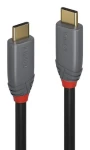 Lindy USB-C 5 m čierna / Kábel / USB-C - USB-C / USB 3.2 / 10 Gbit/s (36908)