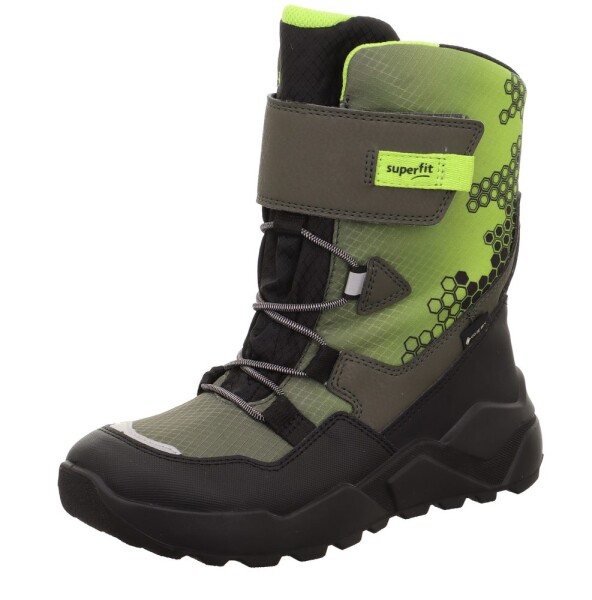 Detské zimné topánky ROCKET Green/Black Gore-Tex, Superfit , 1-000409-7000, zelená - 37