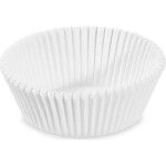 Cukrovinkový košíček biely 60 x 27 mm 1000 ks - Wimex - Wimex