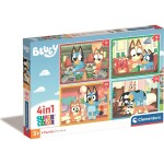 Clementoni Puzzle 4 v 1 Bluey