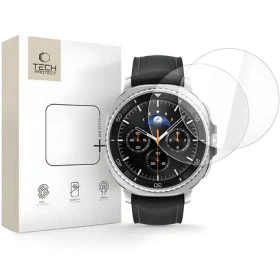Tech-Protect Glass Fit+ číre / Tvrdené sklo / Samsung Galaxy Watch 8 Classic (46 mm) / 2 ks