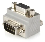 StarTech sériový adaptér DB9 pravouhlý M/F sivá / Sériový adaptér / DB9 / Pravouhlý konektor (GC99MFRA2)