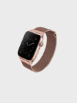 Uniq Dante oceľový remienok pre Apple Watch 40mm - Rose ružovo-zlatá (UNIQ-40MM-DANRGD)