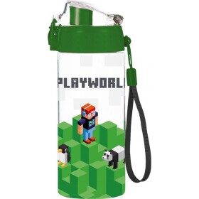 OXYBAG Fľaša na pitie OXY CLICK Playworld 500 ml (159236)