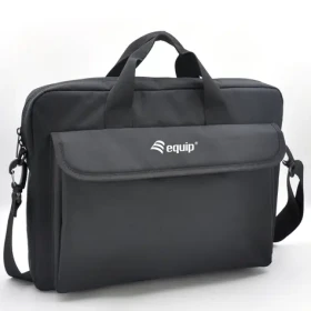 Equip taška na notebook 15.6" čierna / Taška na notebook / Nylon, polyester / Vodoodpudivá / Odnímateľný popruh (245410)