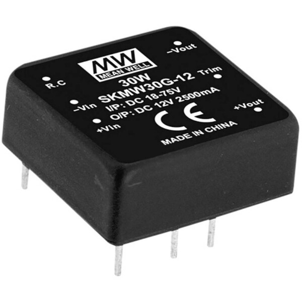 MEAN WELL SKMW30F-15 DC / DC menič napätia 2 A 30 W Počet výstupov: 1 x; SKMW30F-15