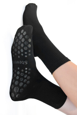 DÁMSKE PONOŽKY S ABS 088 bílá 38-40