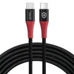 MicroConnect Safe Charge USB-C - USB-C čierna / Dátový a nabíjací kábel / 1,5 m (MC-CUSBC-SC)