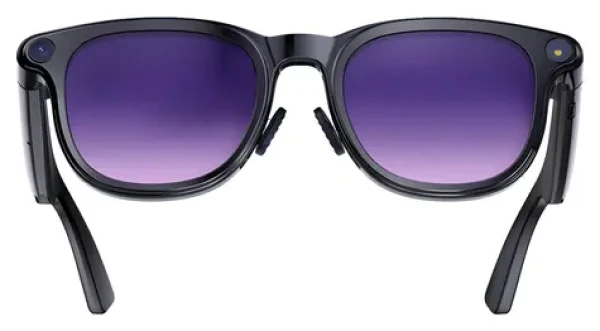 Colmi A2 AI fialové sklá / Chytré slnečné okuliare / kamera 8 MP / UV ochrana / Bluetooth 6.0 / výdrž 10 h (A2 purple)