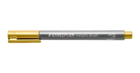 Staedtler Design Journey Metallic Brush zlatá / Popisovač / štetcový hrot / 1-6 mm (8321-11)