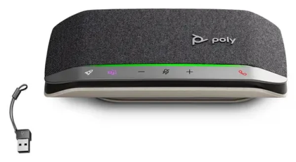 HP Poly Sync 20-M čierna / Konferenčný reproduktor / Bluetooth 5.1 / USB-C/USB-A (B95VMUT#AC3)